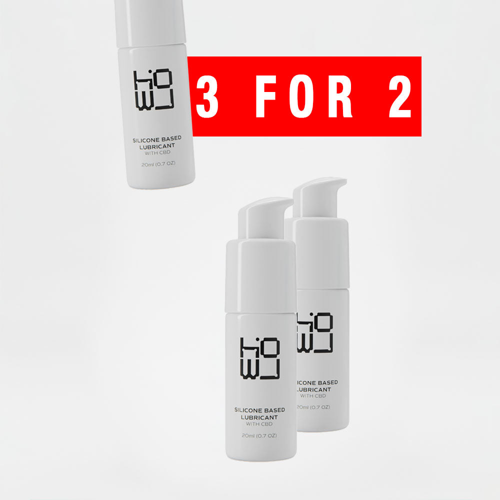 Silicone CBD Lube Multi-Pack